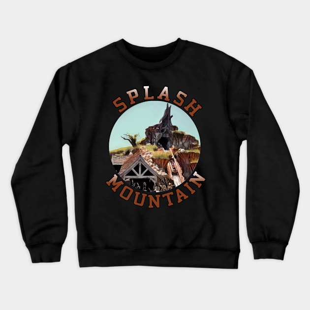 SPLASH MOUNTAIN Crewneck Sweatshirt by Cool Art Clothing